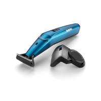 BaByliss T890E zastřihovač vousů z japonské oceli T890E s 24 délkami střihu a odnímatelným hřebenovým nástavcem, krátké nabíjení